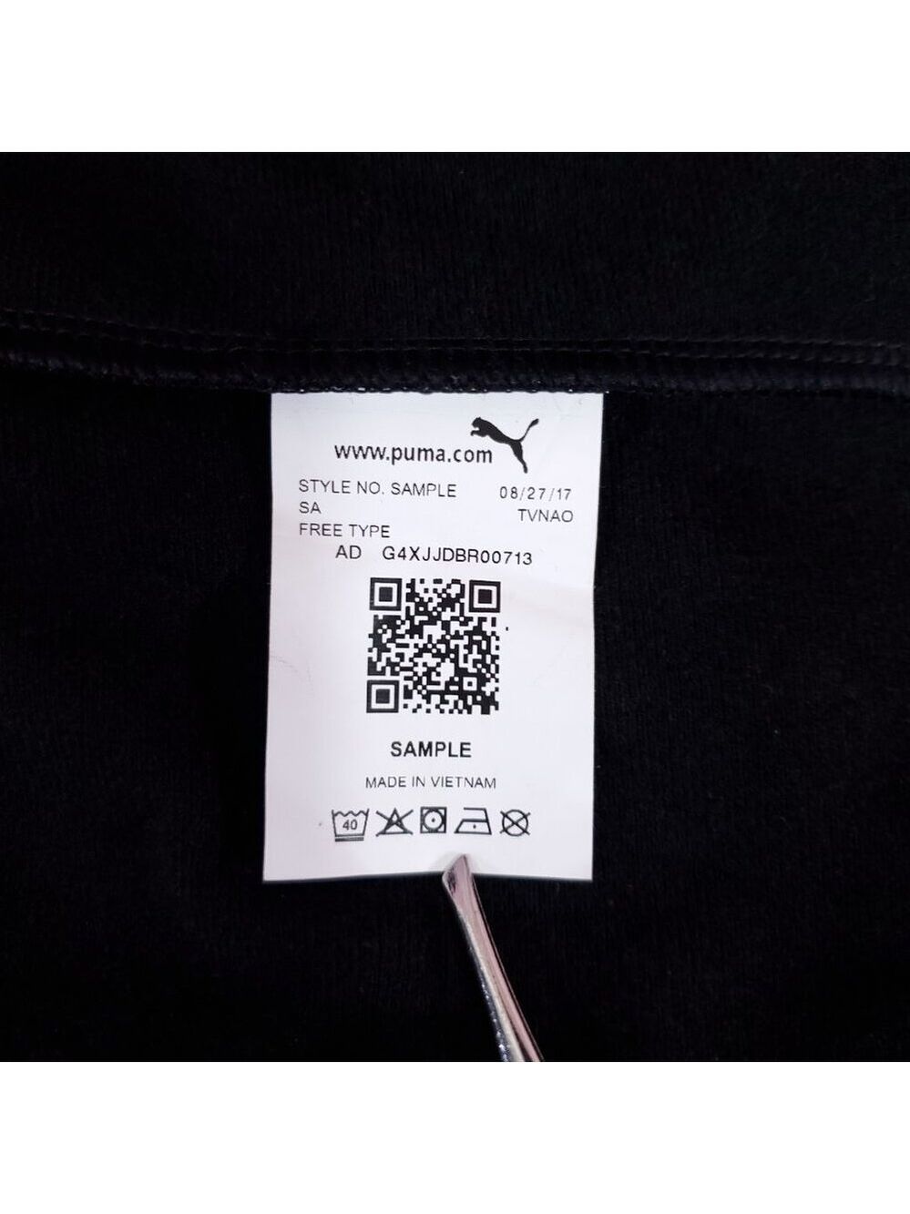 NWT Puma Ferrari Mens Medium SF T7 Track Jacket Full Zip Black Red 576701 02 - Picture 11 of 15